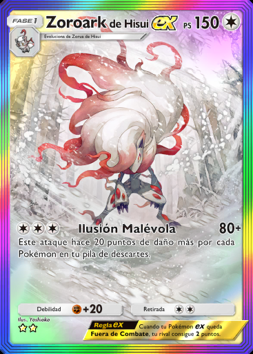 Zoroark de Hisui ex