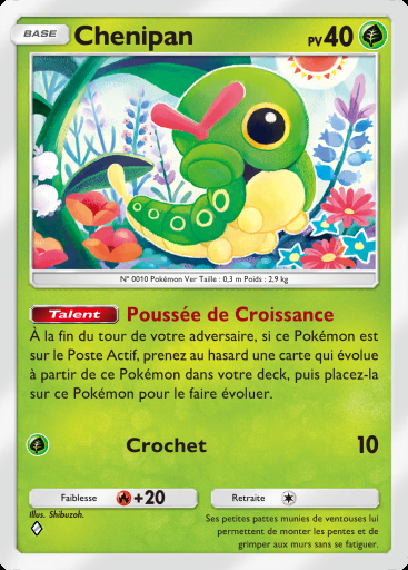 Chenipan #001 · Jours Heureux (B3b)
