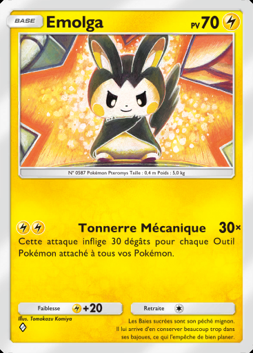 Emolga #023 · Jours Heureux (B3b)