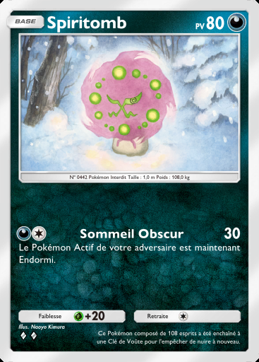Spiritomb #043 · Jours Heureux (B3b)