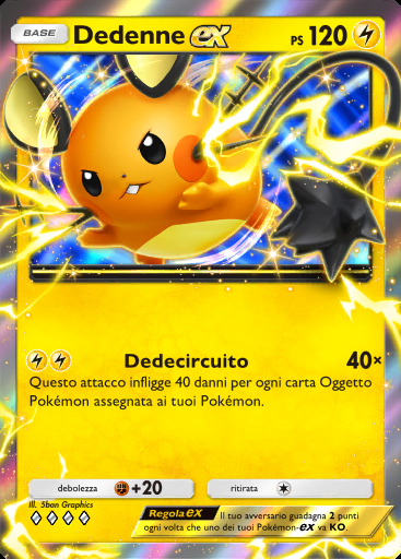 Dedenne-ex #024 · Giorni Giocondi (B3b)