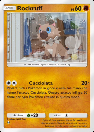 Rockruff #038 · Giorni Giocondi (B3b)