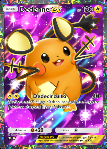 Dedenne-ex #079 · Giorni Giocondi (B3b)