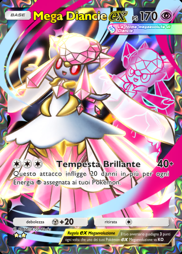Mega Diancie-ex #080 · Giorni Giocondi (B3b)