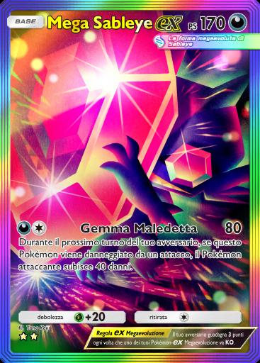 Mega Sableye-ex #088 · Giorni Giocondi (B3b)