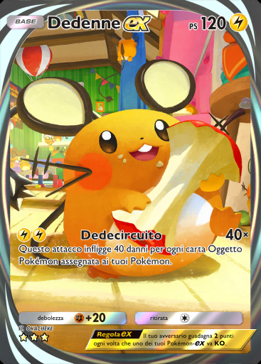Dedenne-ex #090 · Giorni Giocondi (B3b)