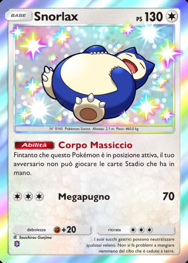 Snorlax #100 · Giorni Giocondi (B3b)