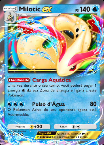 Milotic ex #015 · Encantos Cotidianos (B3b)