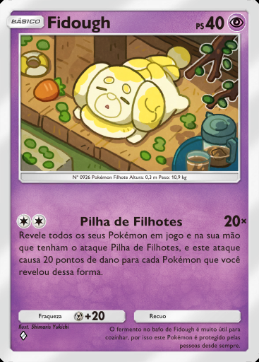 Fidough #034 · Encantos Cotidianos (B3b)