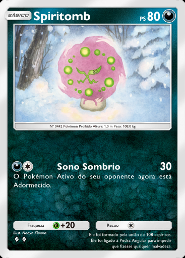 Spiritomb #043 · Encantos Cotidianos (B3b)