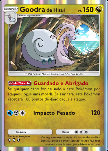 Goodra de Hisui #050 · Encantos Cotidianos (B3b)