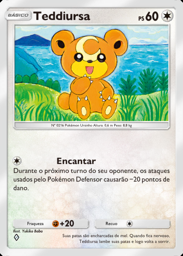 Teddiursa #056 · Encantos Cotidianos (B3b)