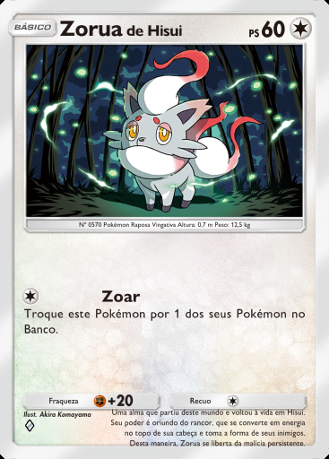 Zorua de Hisui #059 · Encantos Cotidianos (B3b)