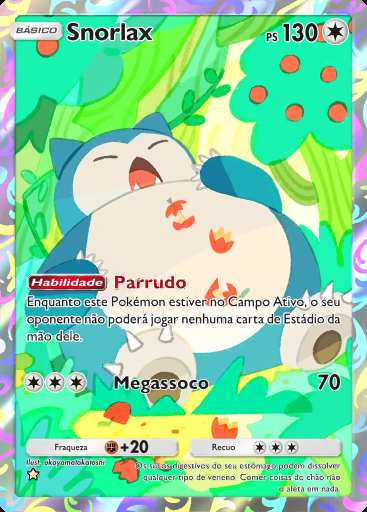 Snorlax #076 · Encantos Cotidianos (B3b)