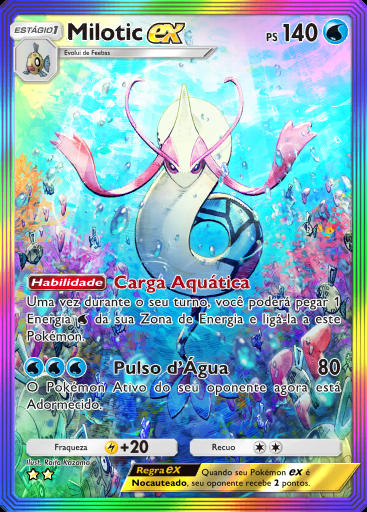 Milotic ex #086 · Encantos Cotidianos (B3b)