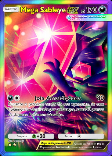 Mega Sableye ex #088 · Encantos Cotidianos (B3b)