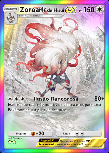 Zoroark de Hisui ex #089 · Encantos Cotidianos (B3b)