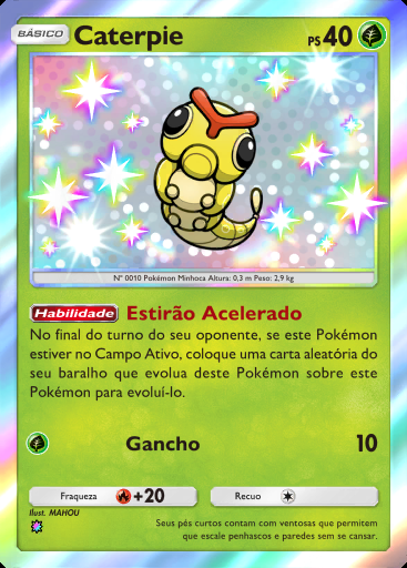 Caterpie #091 · Encantos Cotidianos (B3b)