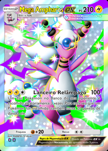 Mega Ampharos ex #103 · Encantos Cotidianos (B3b)