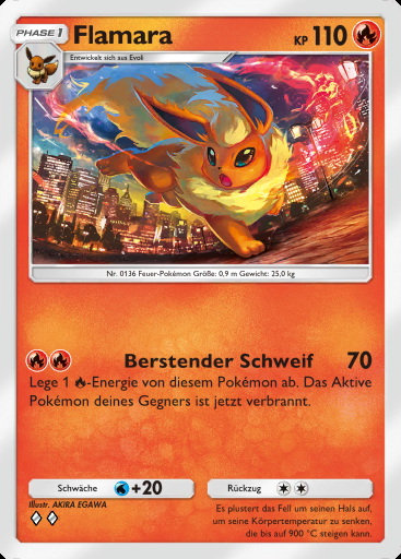 Flamara #022 · Herrscher der Lüfte (B4)