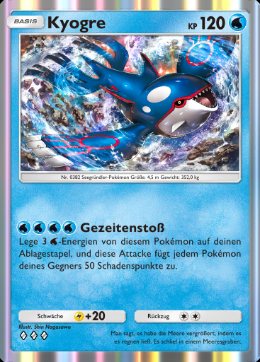 Kyogre #041 · Herrscher der Lüfte (B4)