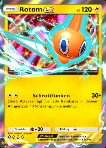 Rotom-ex #055 · Herrscher der Lüfte (B4)