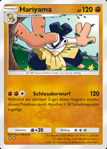 Hariyama #080 · Herrscher der Lüfte (B4)