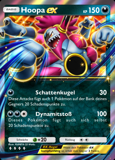 Hoopa-ex #103 · Herrscher der Lüfte (B4)