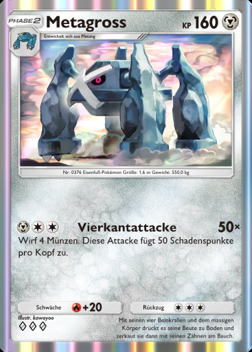 Metagross #108 · Herrscher der Lüfte (B4)