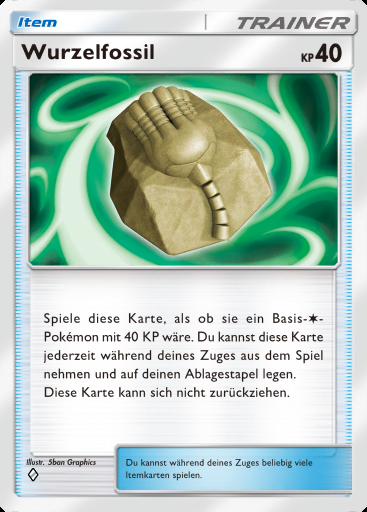 Wurzelfossil #147 · Herrscher der Lüfte (B4)