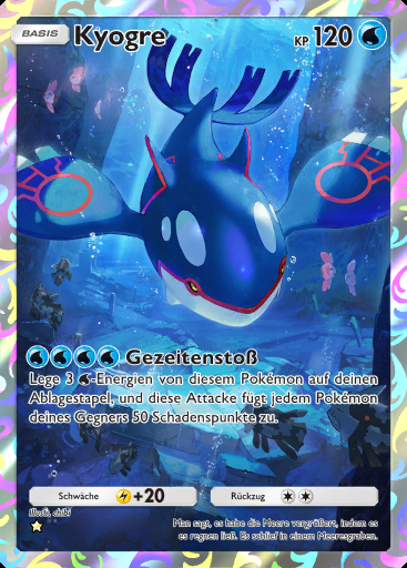 Kyogre #162 · Herrscher der Lüfte (B4)