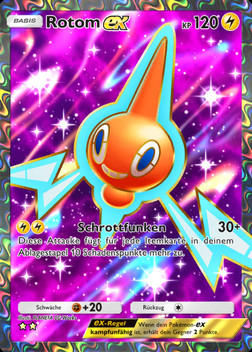Rotom-ex #184 · Herrscher der Lüfte (B4)