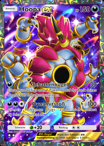 Hoopa-ex #186 · Herrscher der Lüfte (B4)