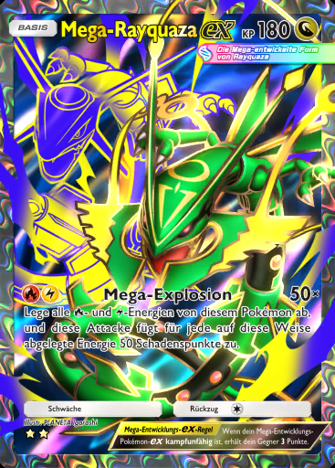 Mega-Rayquaza-ex #188 · Herrscher der Lüfte (B4)