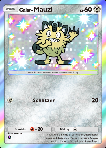 Galar- Mauzi #218 · Herrscher der Lüfte (B4)