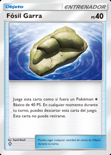 Fósil Garra