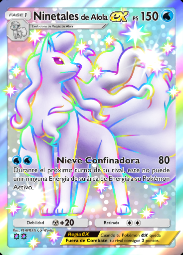 Ninetales de Alola ex