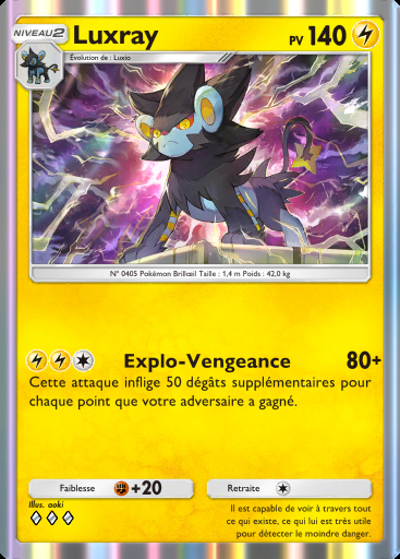 Luxray #053 · Domination Céleste (B4)