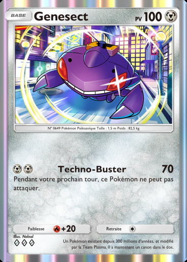 Genesect #111 · Domination Céleste (B4)