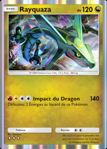Rayquaza #119 · Domination Céleste (B4)
