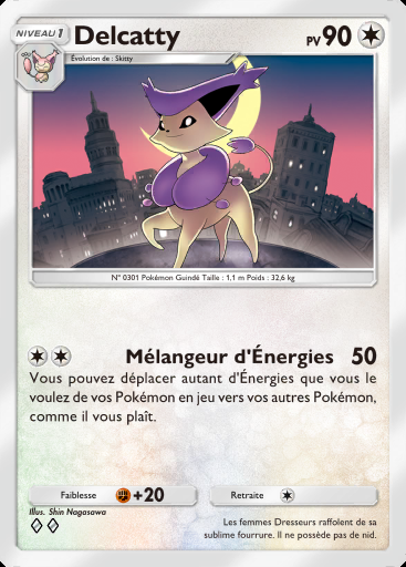 Delcatty #135 · Domination Céleste (B4)