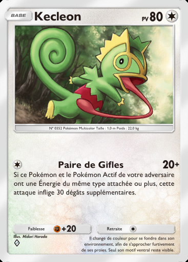 Kecleon #136 · Domination Céleste (B4)