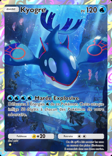 Kyogre #162 · Domination Céleste (B4)