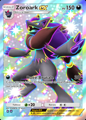Zoroark-ex #230 · Domination Céleste (B4)