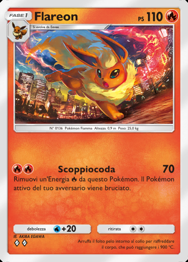 Flareon #022 · Sovrano dei Cieli (B4)