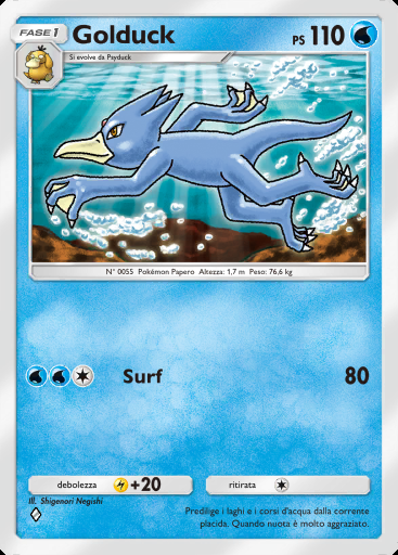 Golduck #031 · Sovrano dei Cieli (B4)