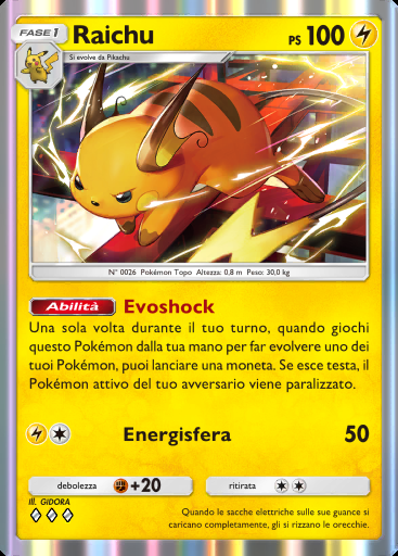 Raichu #050 · Sovrano dei Cieli (B4)