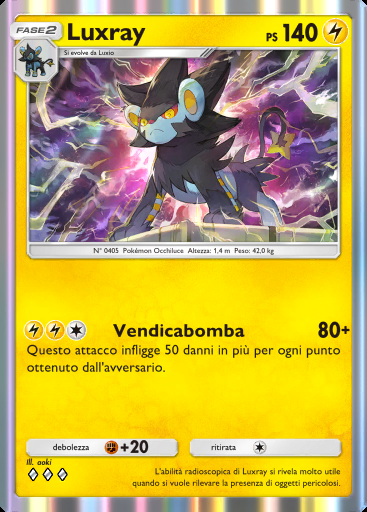 Luxray #053 · Sovrano dei Cieli (B4)