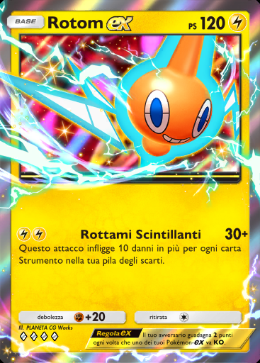 Rotom-ex #055 · Sovrano dei Cieli (B4)