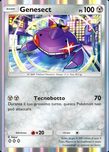 Genesect #111 · Sovrano dei Cieli (B4)